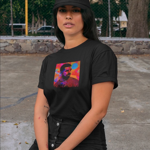 Drake Inspired Abstract Tee (XS-XL) - Picture 1 of 4